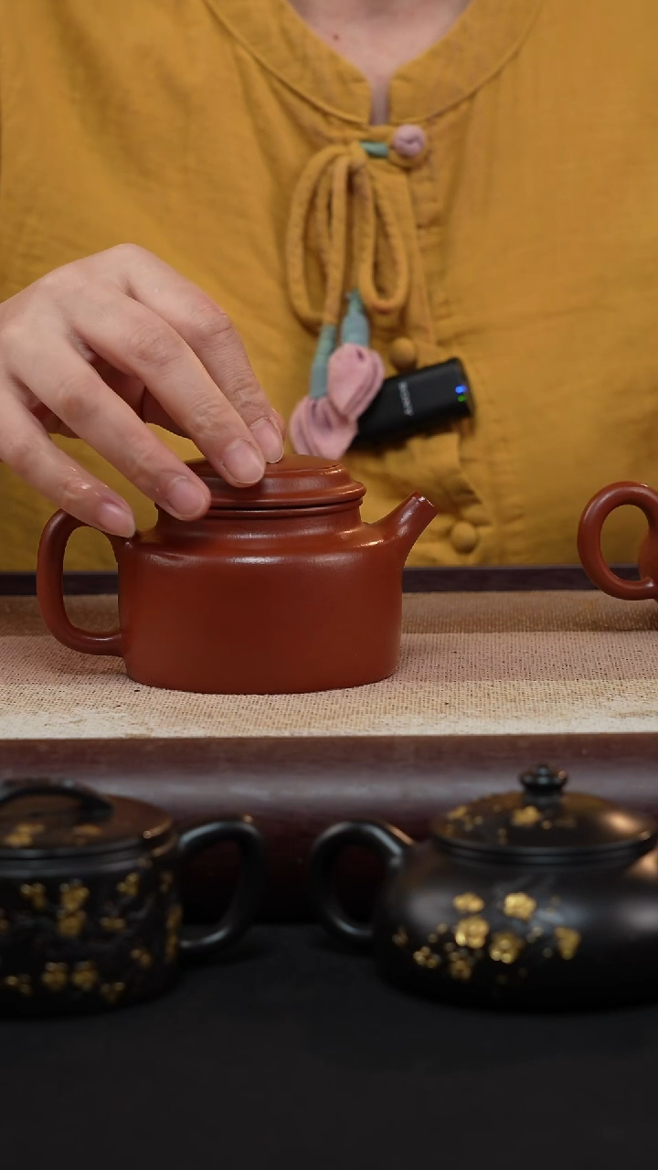 【闪购商品】紫砂茶壶德钟-朱泥MH-1709
