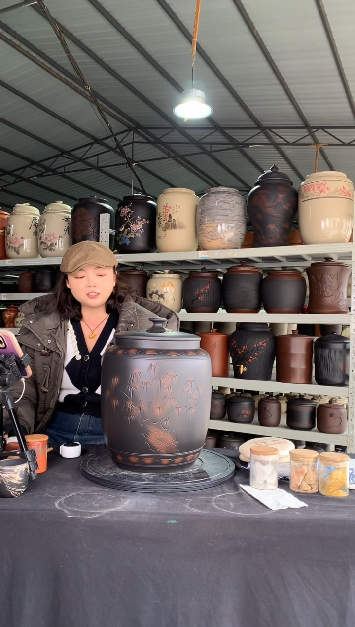 【闪购商品】罐竹子15饼茶罐20斤大米