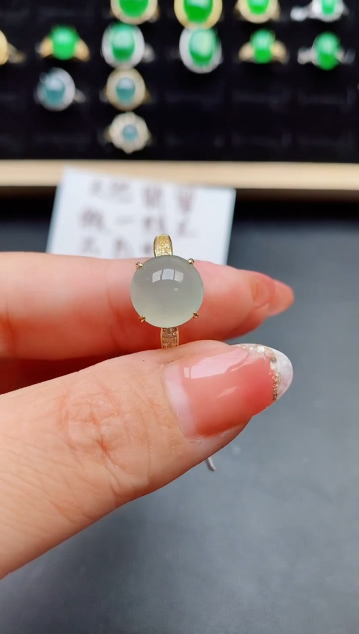 【闪购商品】翡翠戒指银S925镶嵌121212