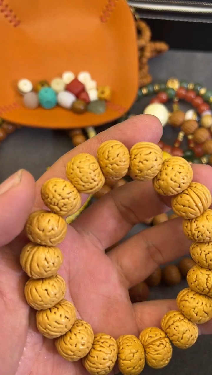 【闪购商品】桃核吊坠桃核手串1