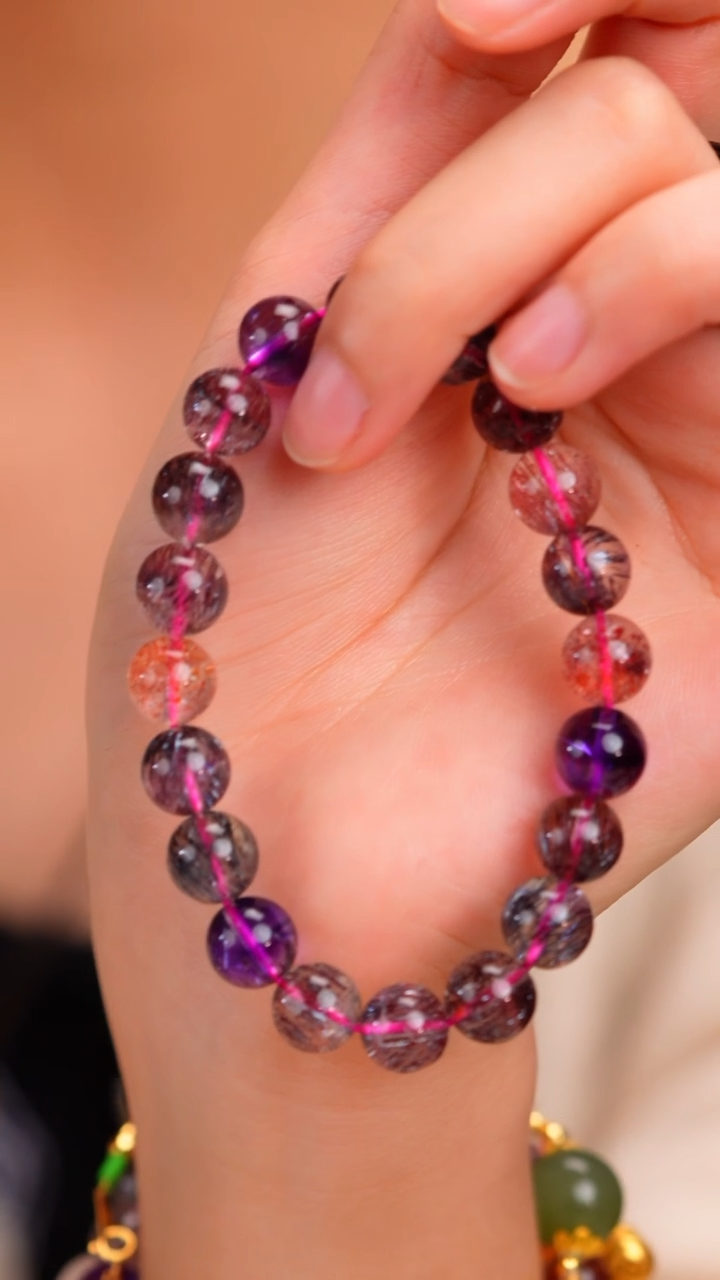 【闪购商品】水晶手串未镶嵌水晶超七