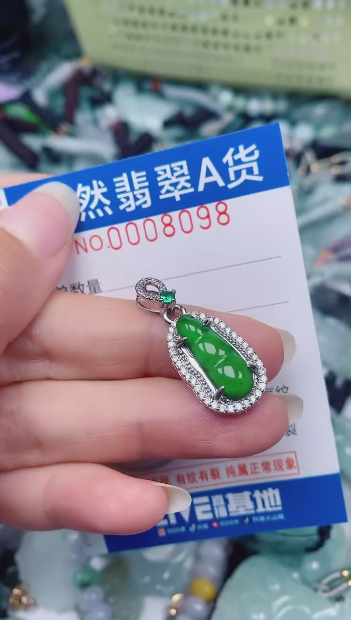 颈饰未镶嵌翡翠00008098