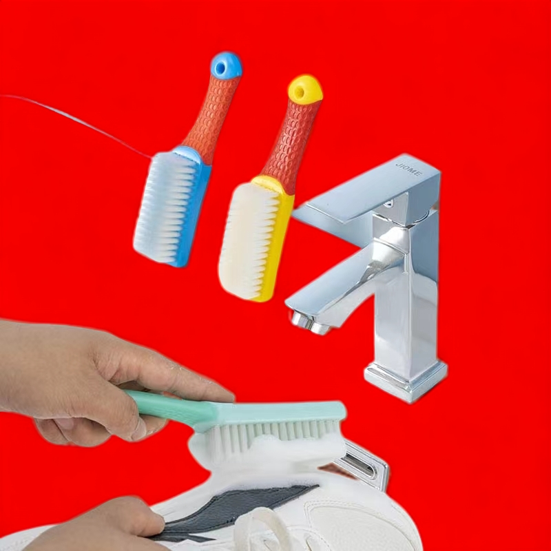 （申样勿加）小刷子长柄刷鞋硬毛刷洗软毛鞋