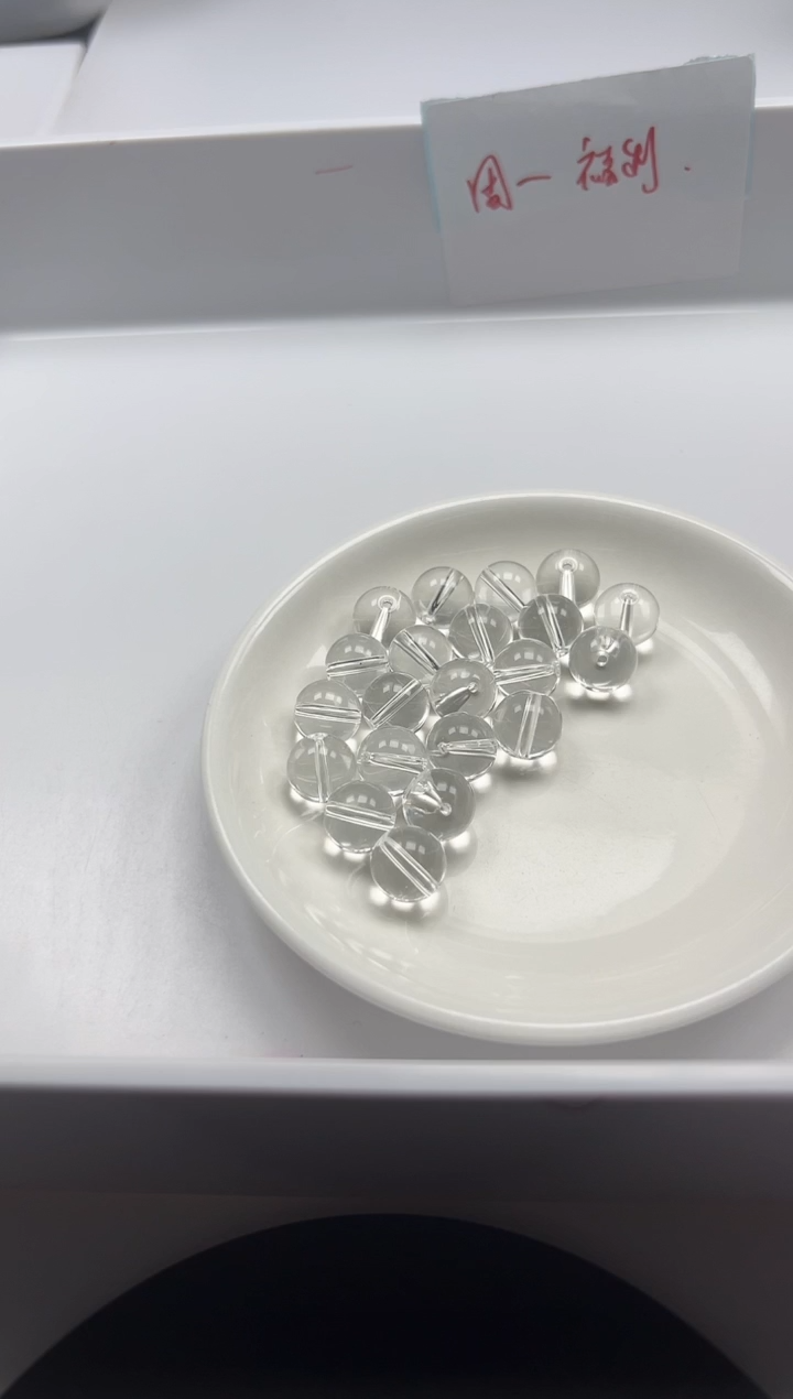 未镶嵌颈饰水晶w187白水晶12mm*10颗