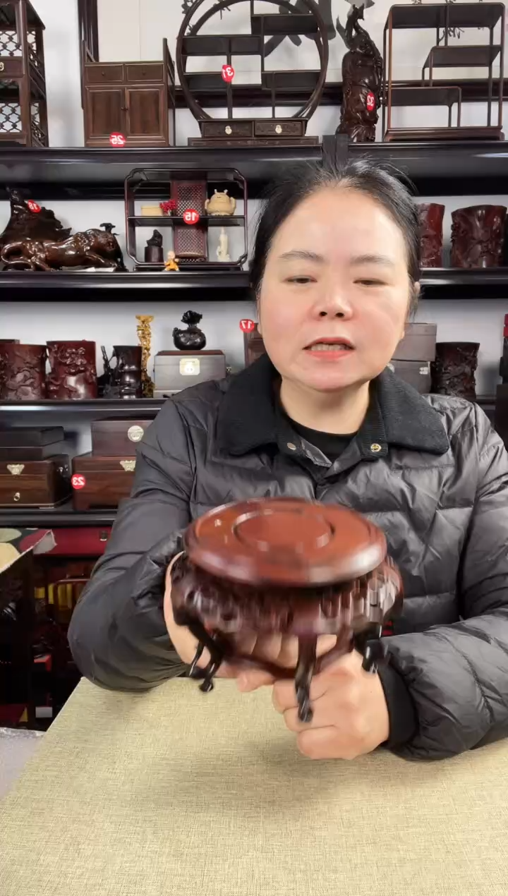 木414瑕疵老李红木工艺品