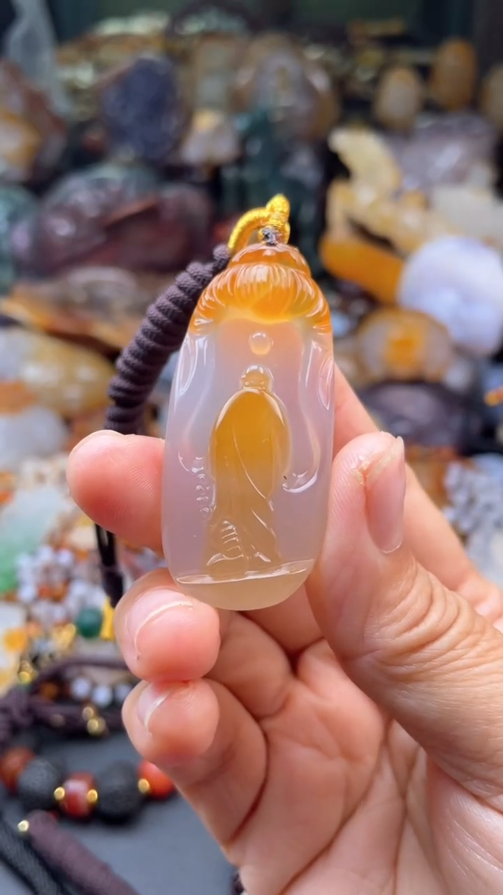 【闪购商品】玛瑙/玉髓颈饰未镶嵌AA