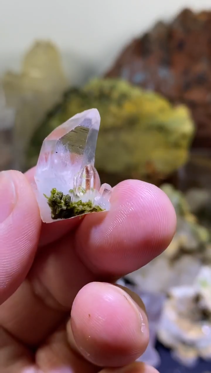 未镶嵌珠宝半成品水晶5号四川超七花园水晶