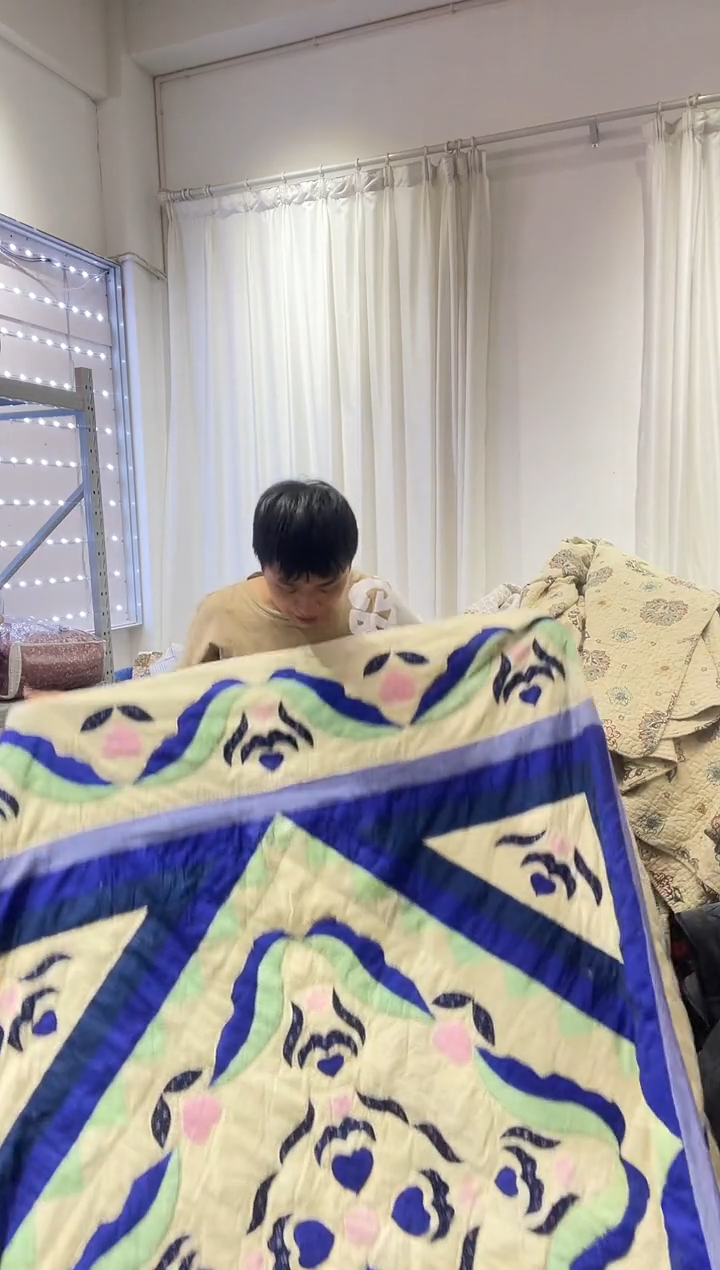 棉200*200纯棉床盖70号瑕疵