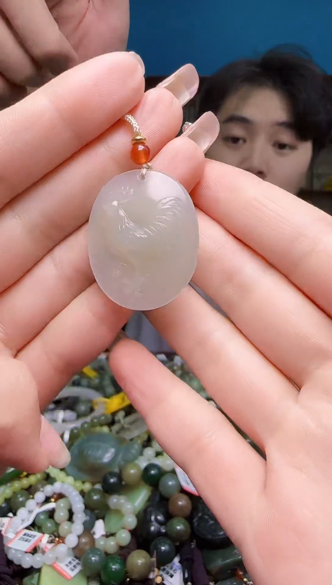 颈饰未镶嵌和田玉1