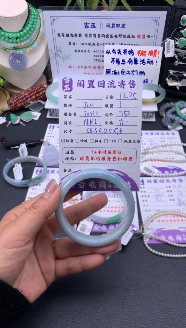 未镶嵌手镯翡翠手镯