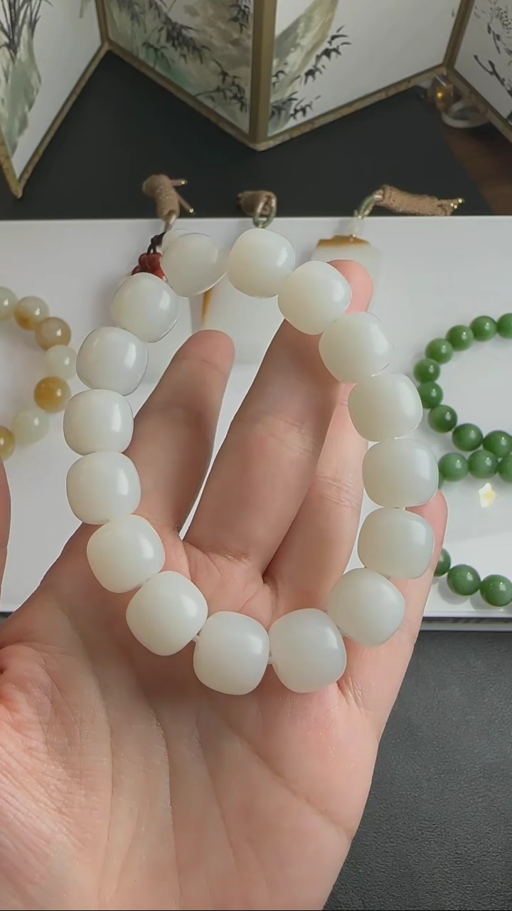 【闪购商品】和田玉手串未镶嵌WY0120124