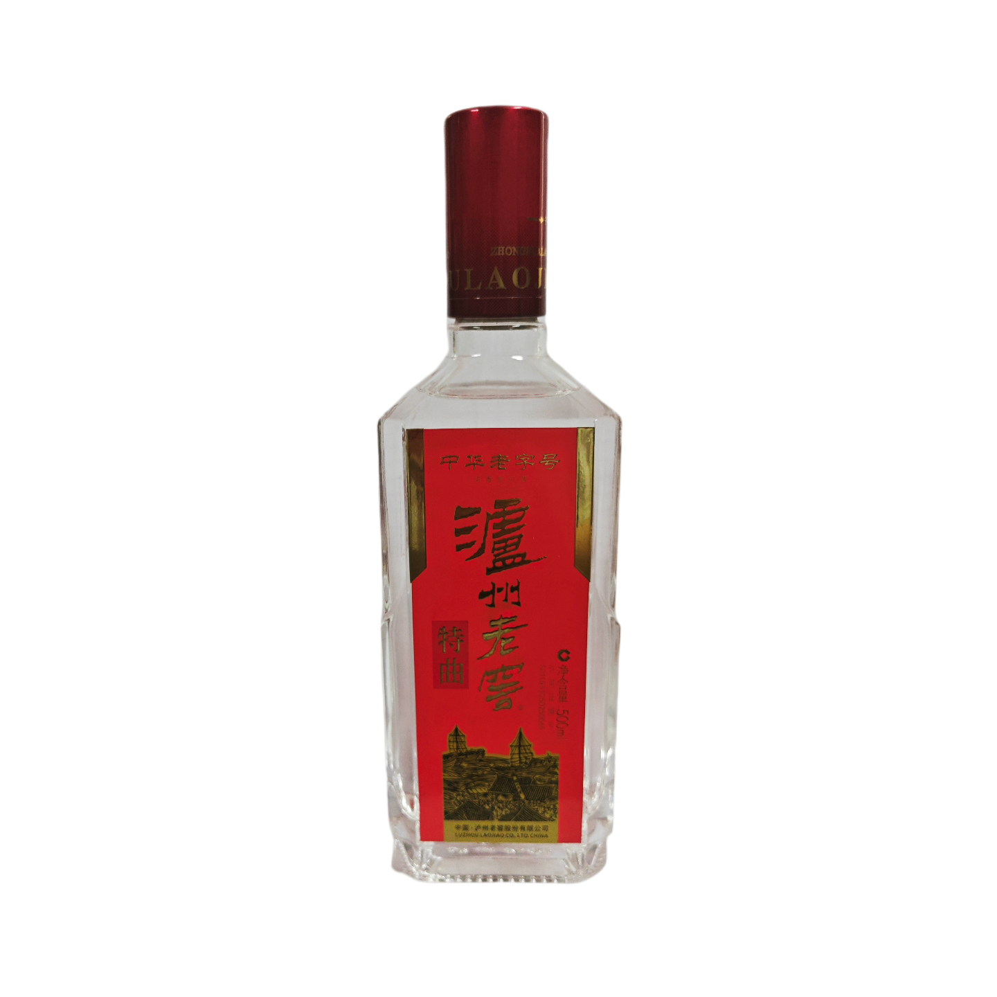 泸州老窖【光瓶无盒】22年特曲 52度500ml*1瓶 浓香型白酒
