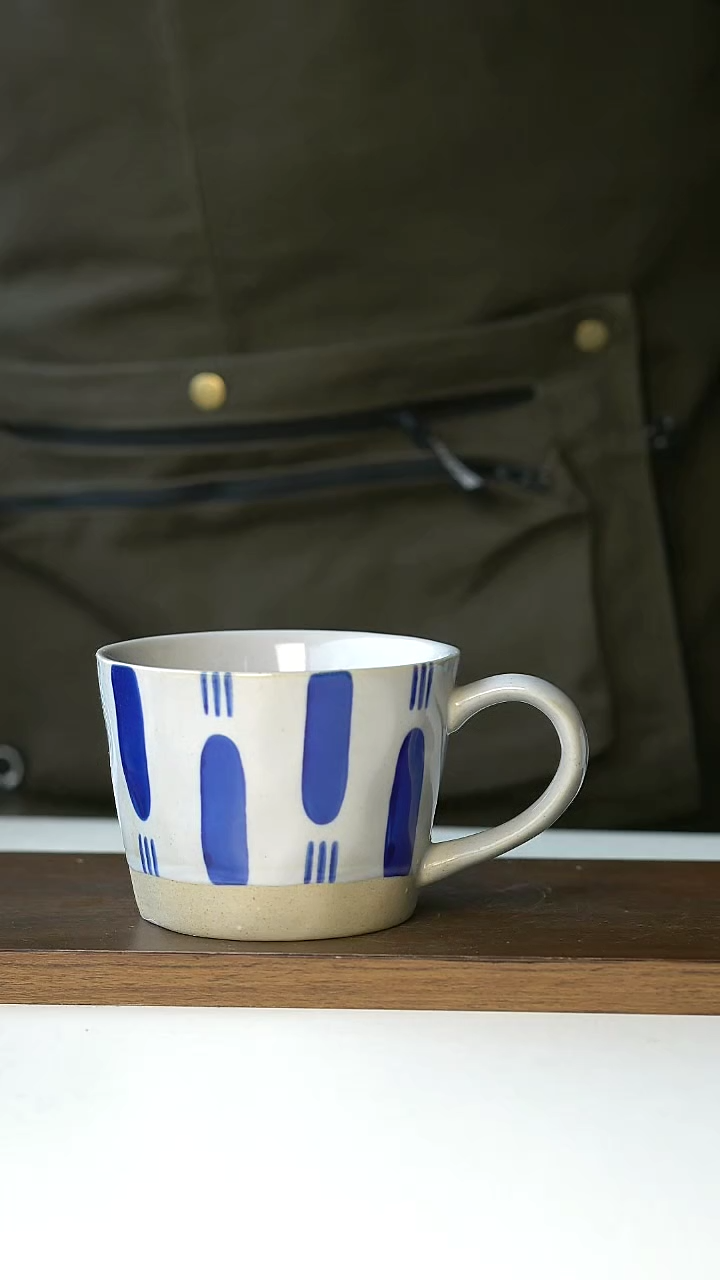 【闪购商品】陶瓷012粗陶瑕疵马克杯@4-2@