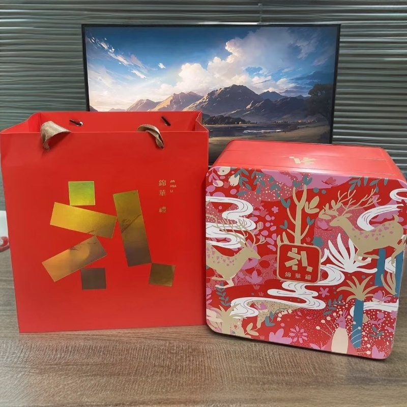 J-月饼烘烤饼干礼盒722g（日期到25.11.27）