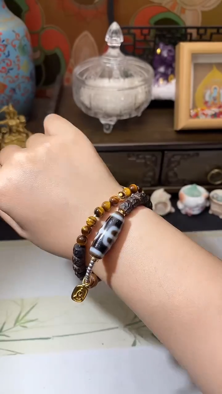 玛瑙/玉髓（覆膜）颈饰未镶嵌多宝项链多样性发其一