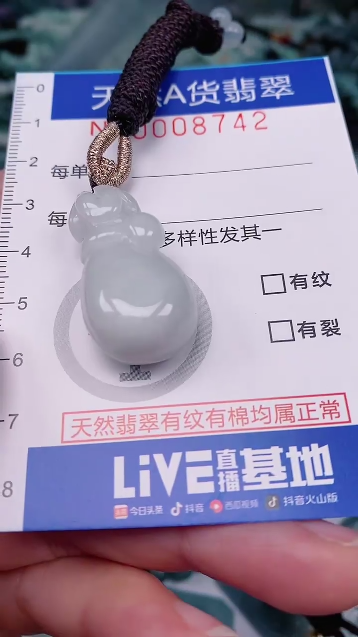【闪购商品】翡翠颈饰未镶嵌00008742