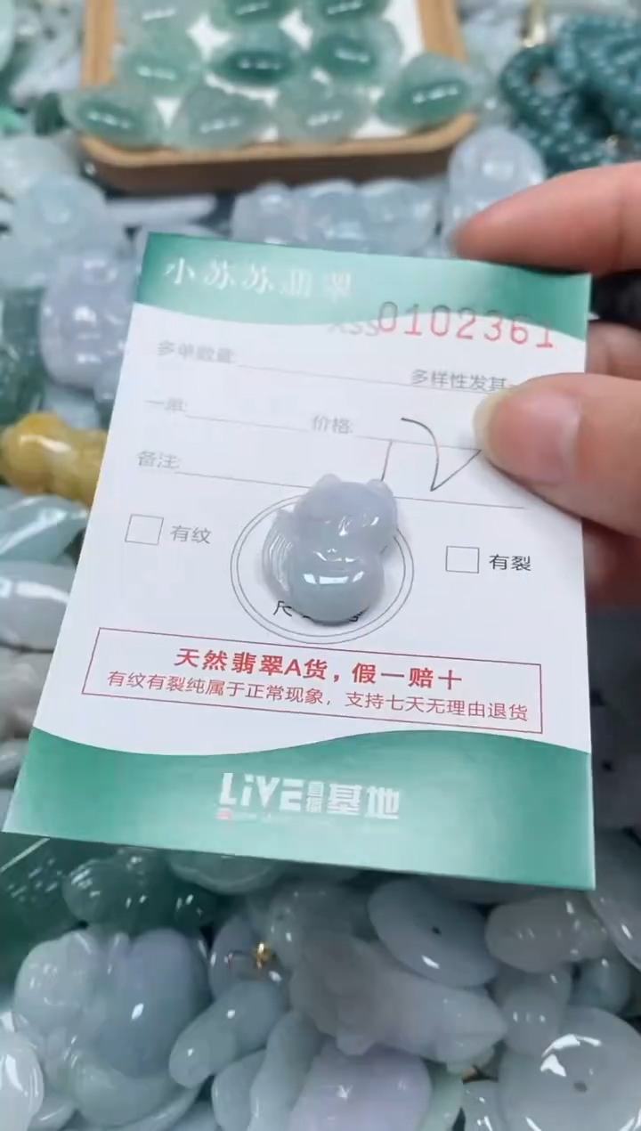 【闪购商品】翡翠颈饰未镶嵌闪购商品0102361