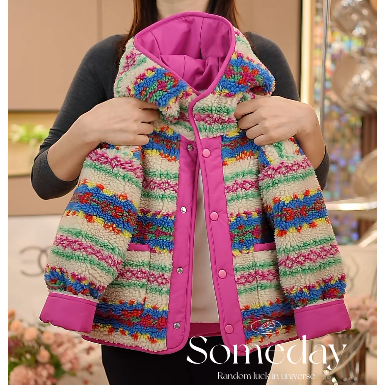 现货-【加厚版】女童外套冬装2025新款中大儿童加绒加厚保暖上衣