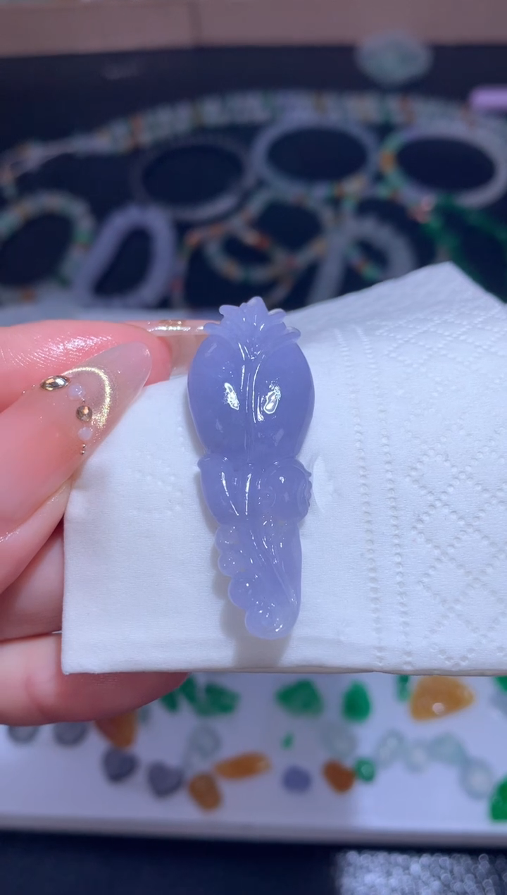 未镶嵌定制翡翠玫瑰