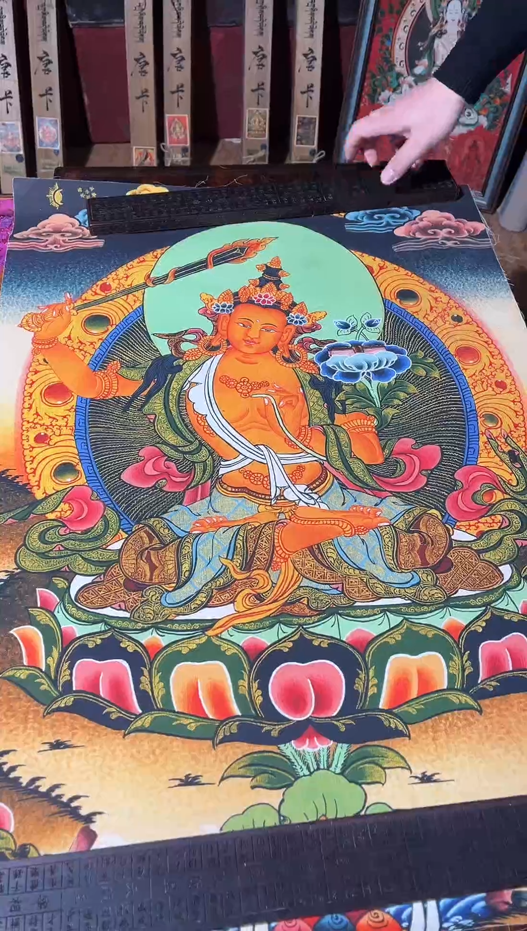 卷轴画东东唐卡tk16