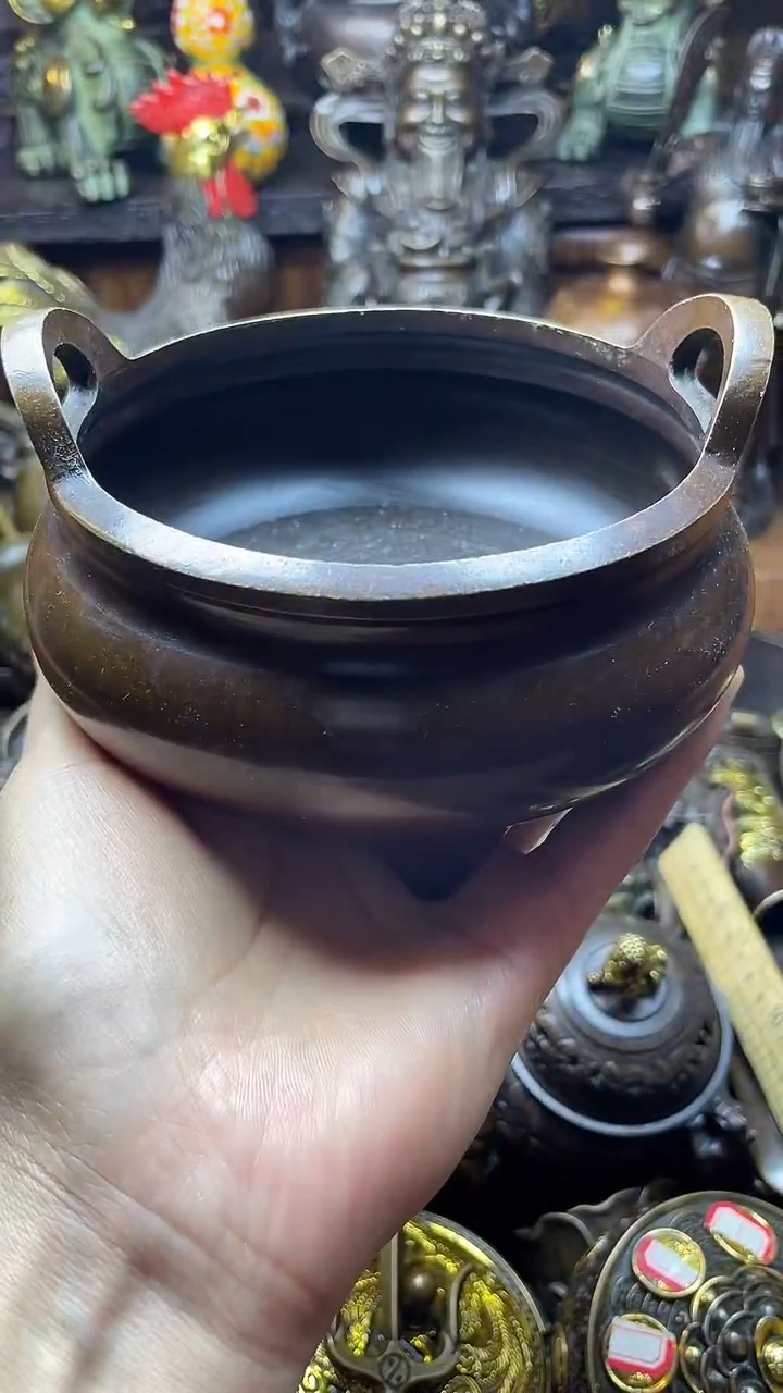 闪购链接，点击下单，有运费险，铜摆件