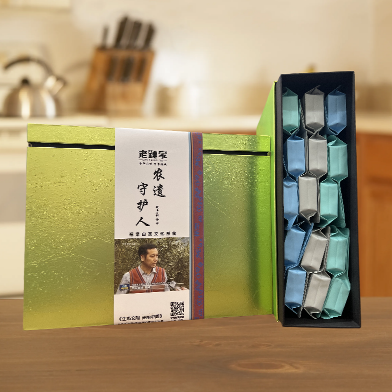 农遗传承人 有机茶银针/牡丹/寿眉老爹技艺300g礼盒100g*3款