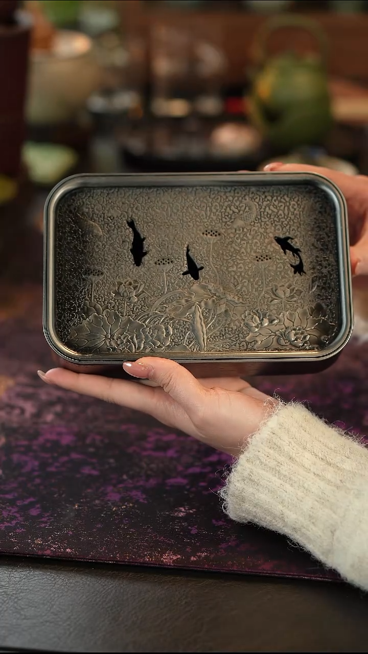 1赞朴 合金-荷趣壶承