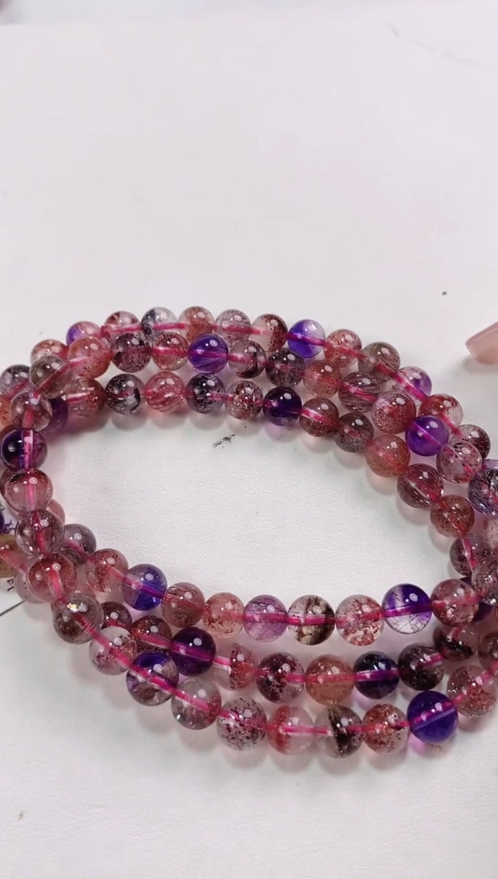 【闪购商品】水晶手串未镶嵌6.5mm多样性发货发其一