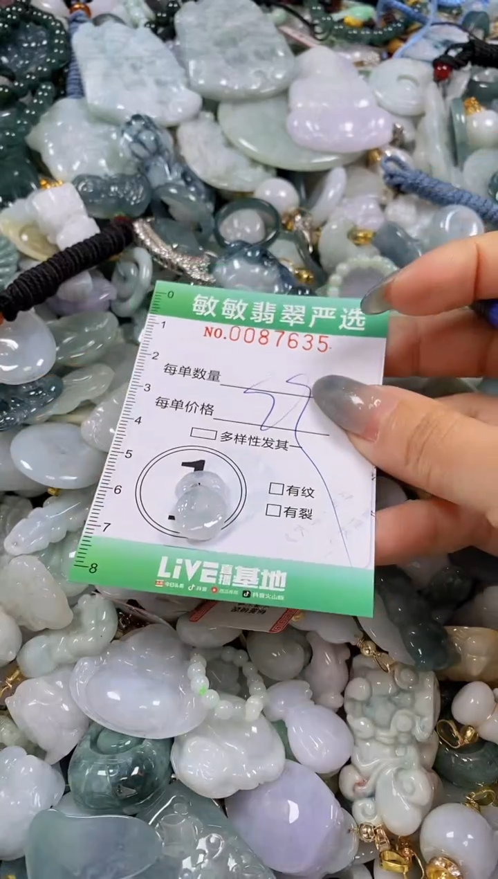 【闪购商品】翡翠颈饰未镶嵌闪购0087635