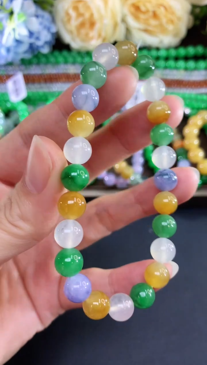 未镶嵌手串翡翠113|