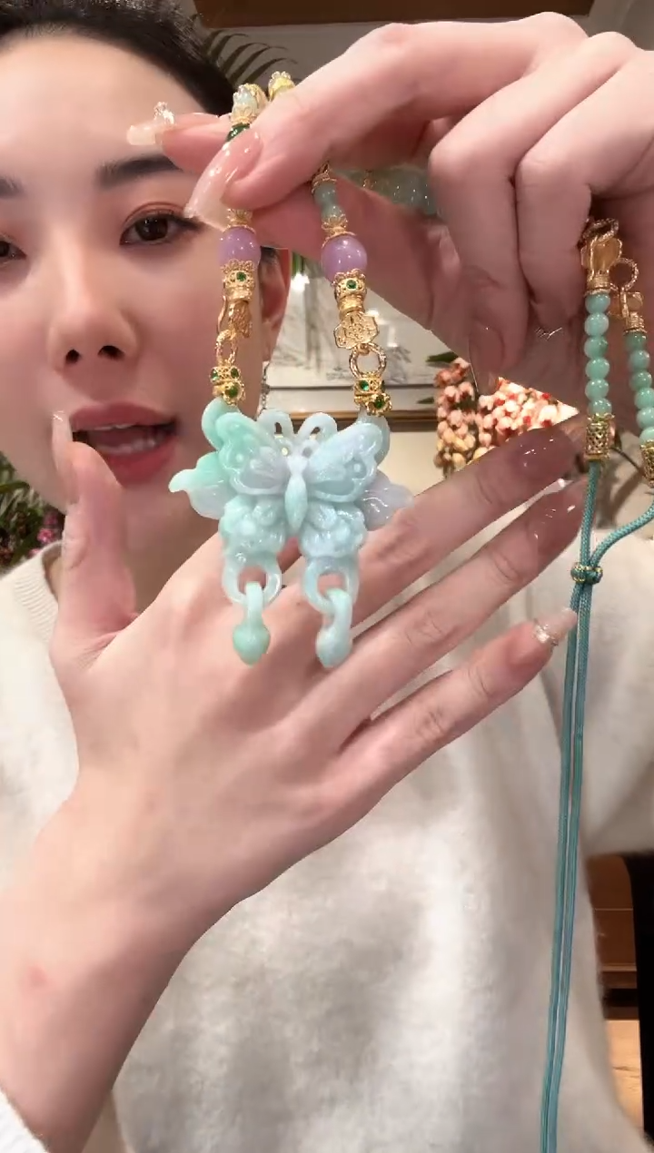 【闪购商品】翡翠颈饰未镶嵌国风