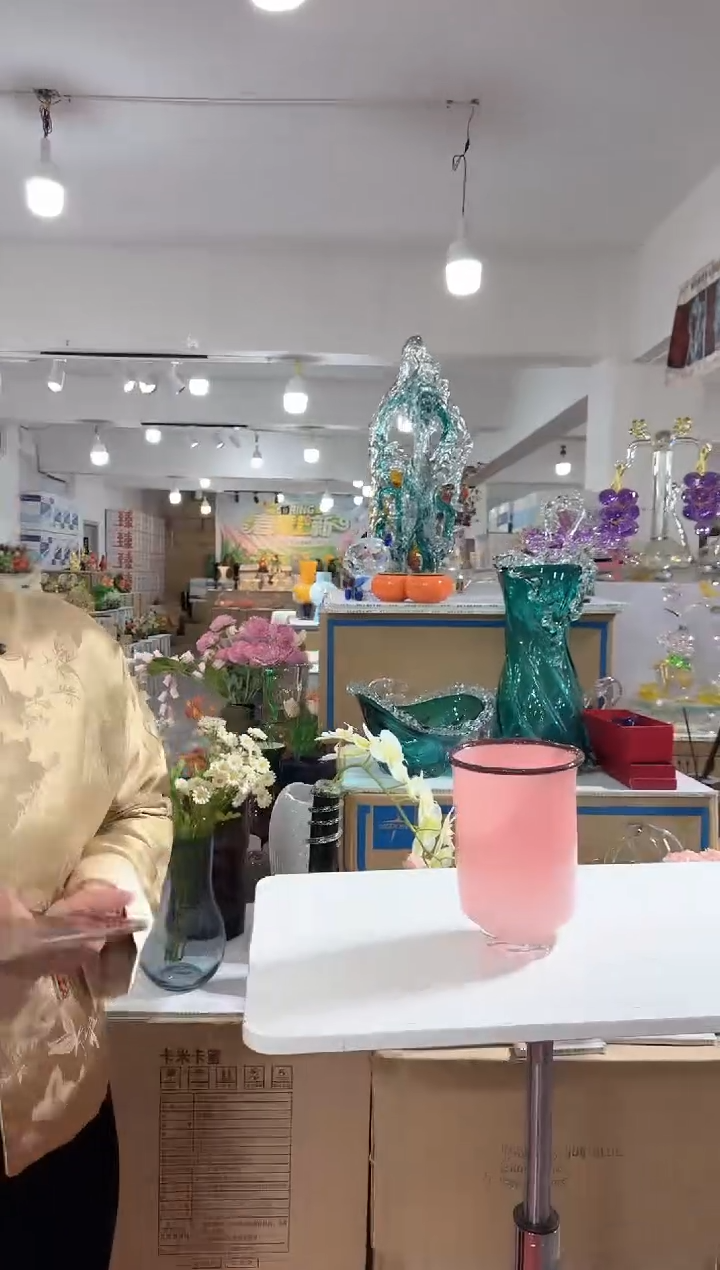 静姐花瓶花器晚V-16