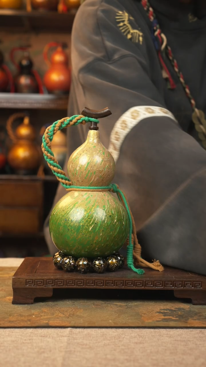 【闪购商品】100大漆葫芦渐变一物500-600ml