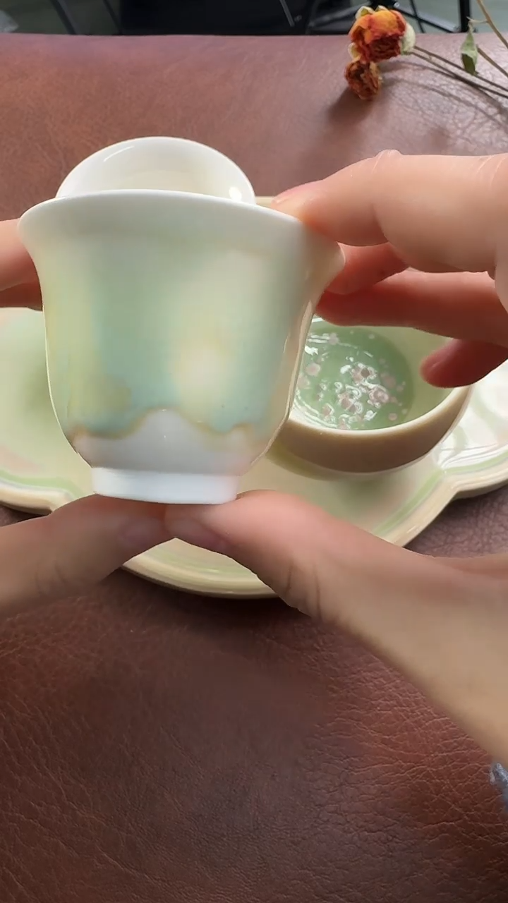 瓷片与武共饮手工陶瓷1010