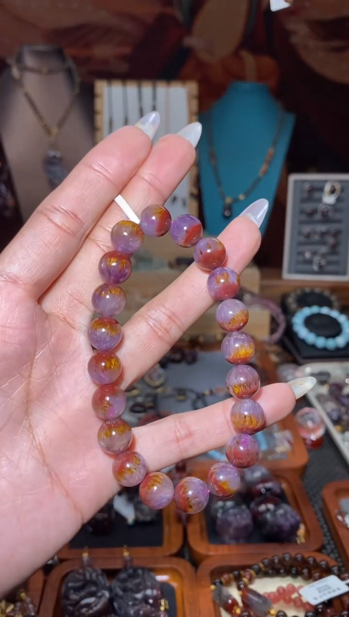 【闪购商品】水晶手串未镶嵌极光23