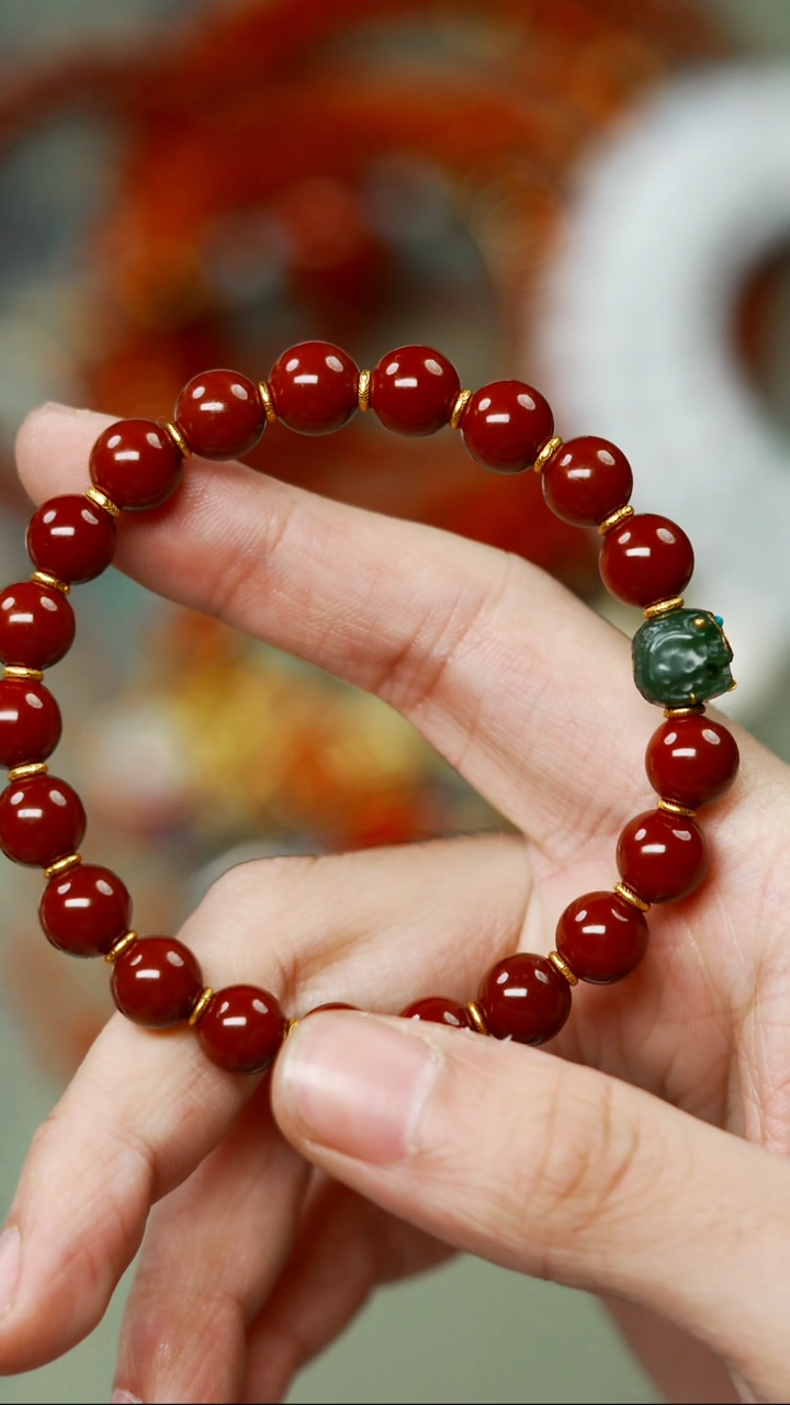 【闪购商品】南红玛瑙文玩配饰未镶嵌文玩配饰