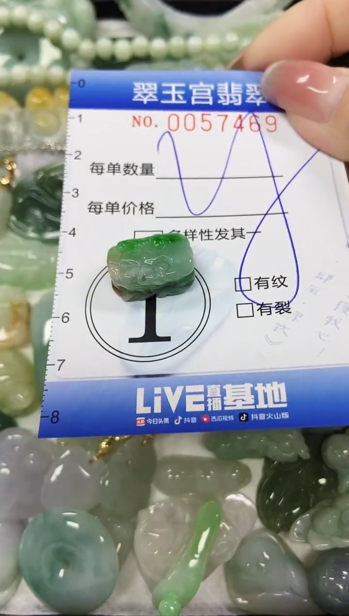 【闪购商品】翡翠颈饰未镶嵌闪购商品0057469