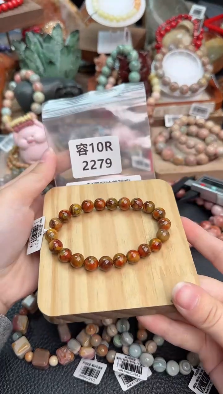 【闪购商品】石英质玉手链未镶嵌10R2279