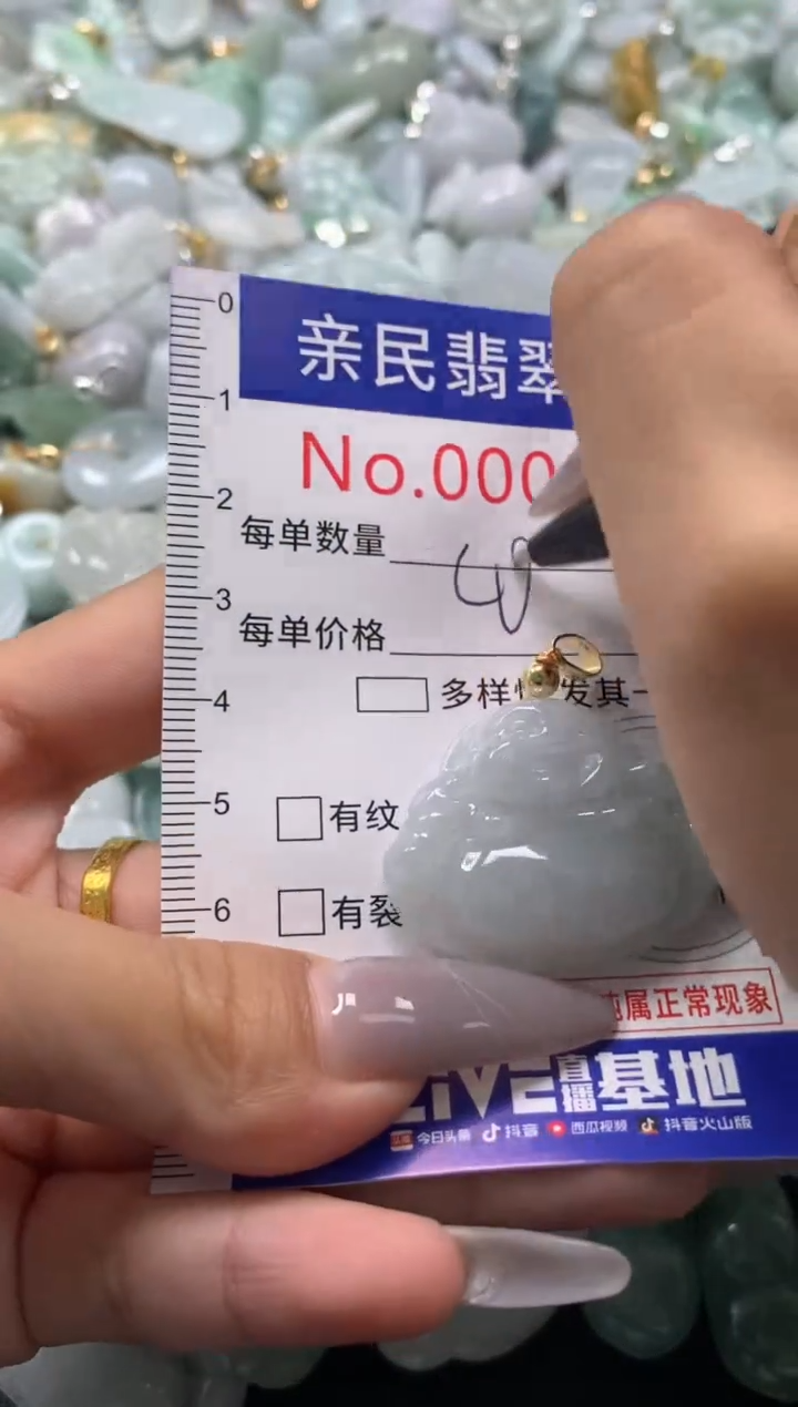 颈饰未镶嵌翡翠3847