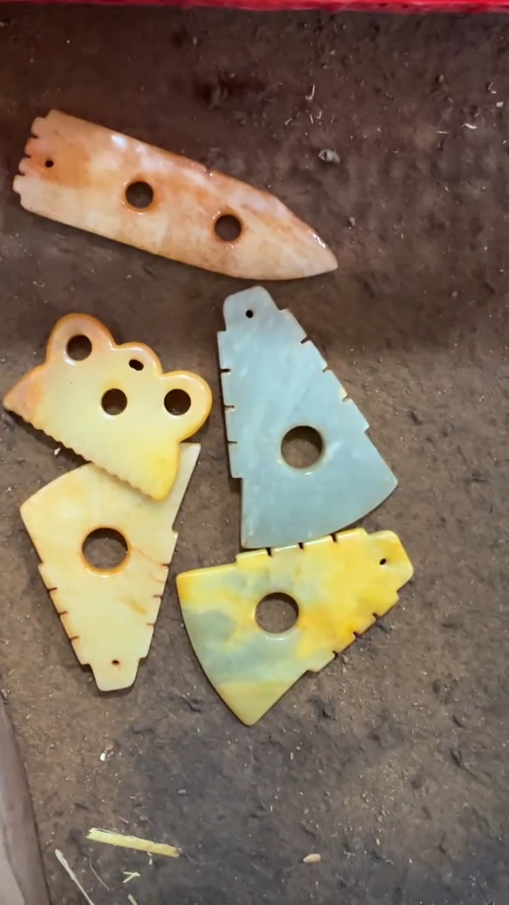 未镶嵌和田玉挂件一单5个