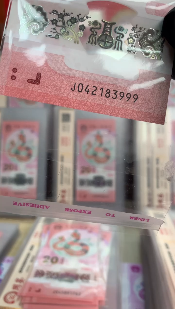 【闪购商品】塑料蛇钞 真钞【单张】3999