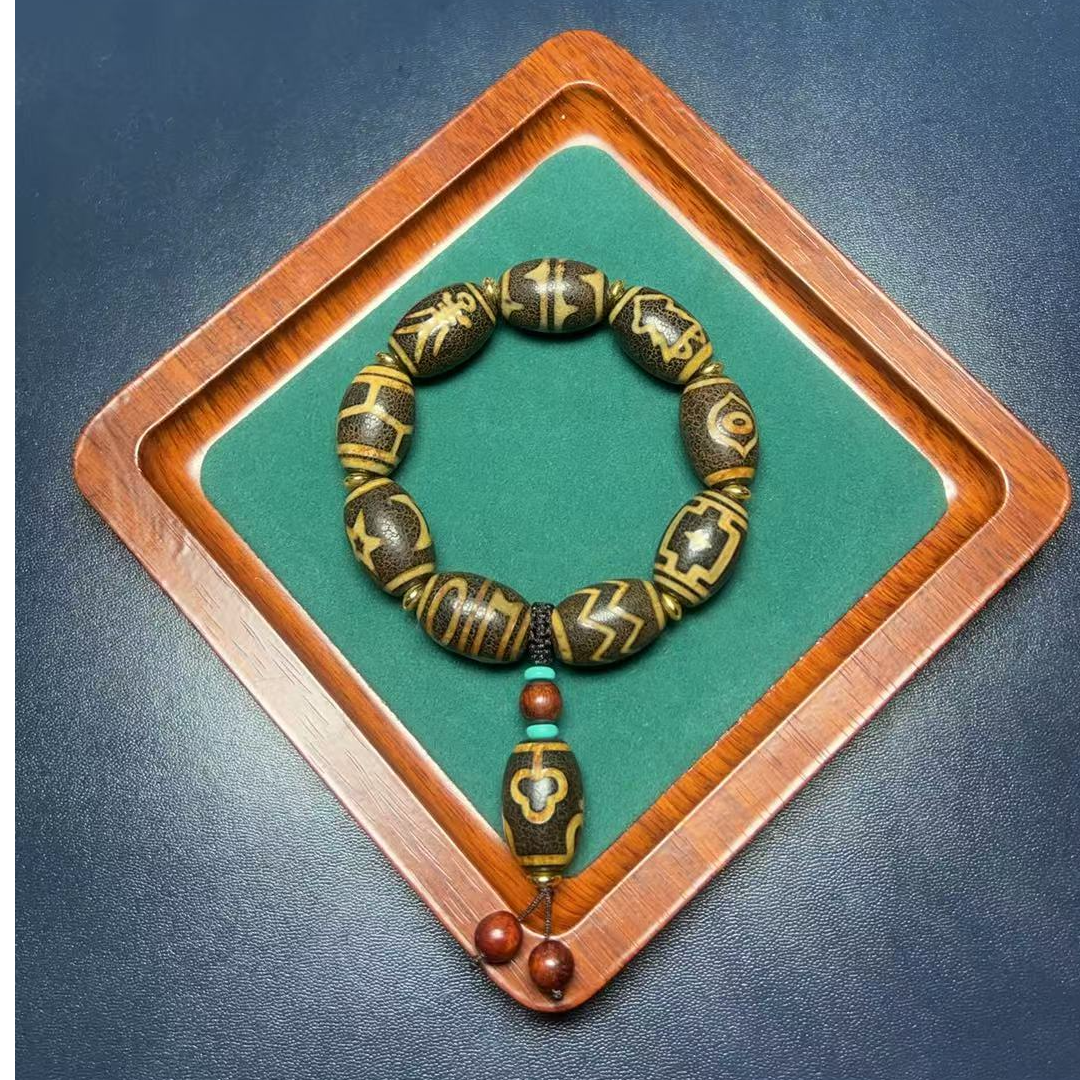 藏式经典多宝手串d