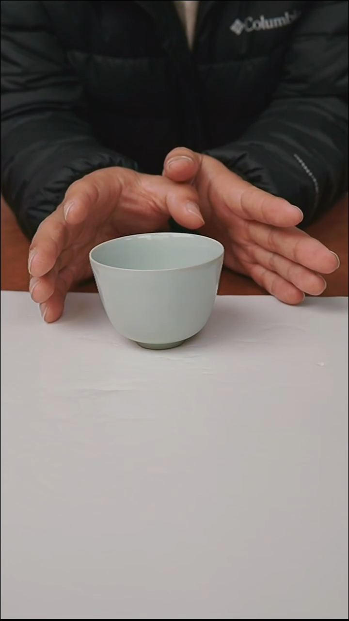 杯子瓷富山严选汝瓷，