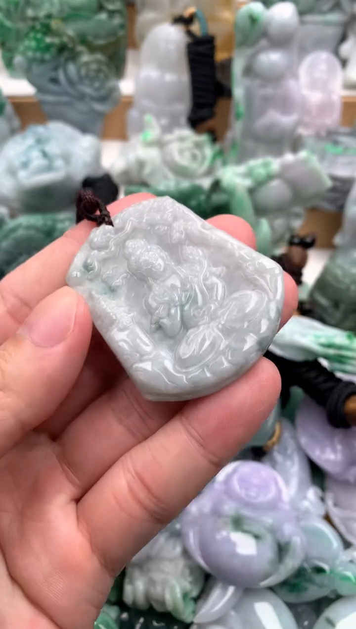 吊坠(不含链)未镶嵌翡翠1