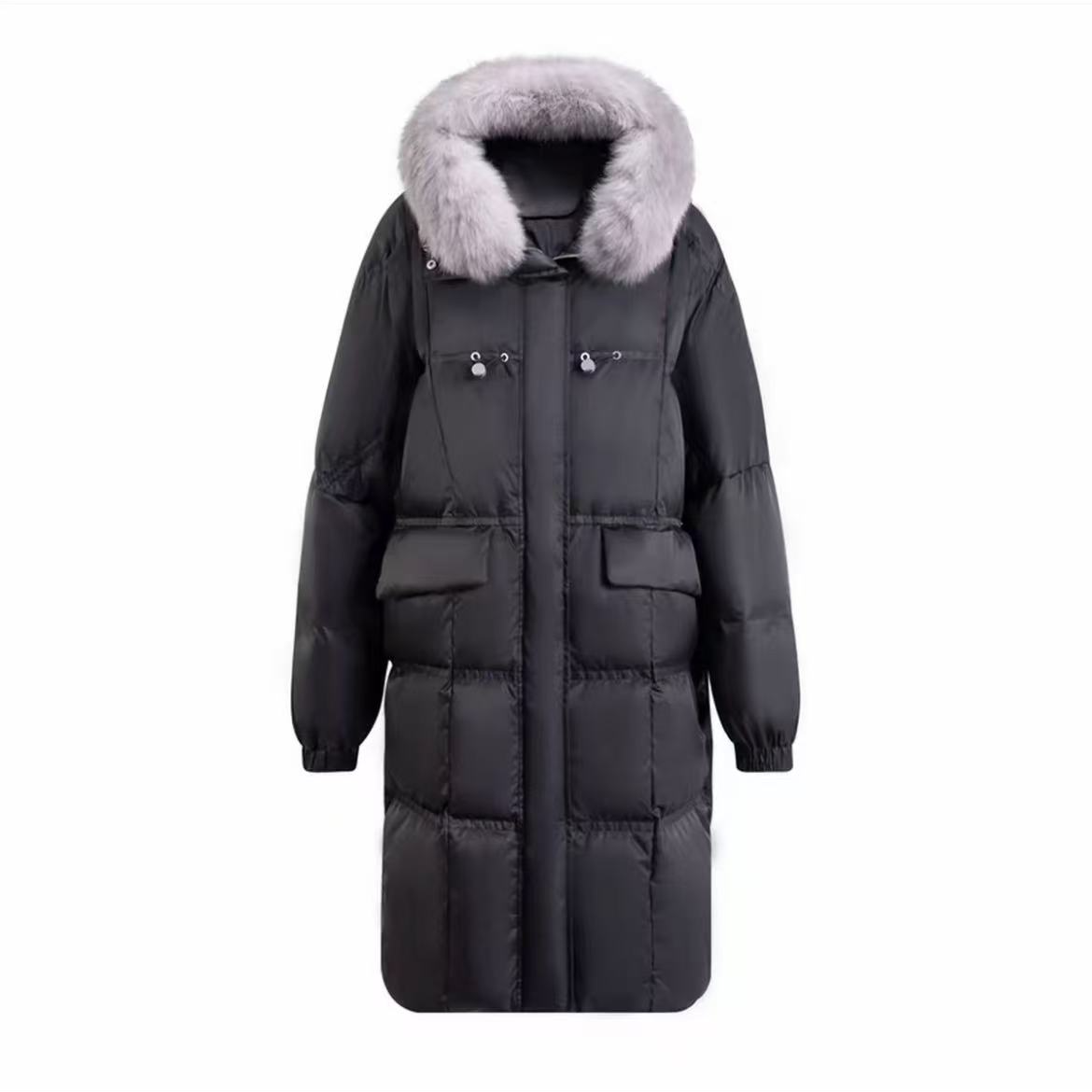 麦迪尚品 5113008 冬季时尚保暖舒适羽绒服中长款品牌女装