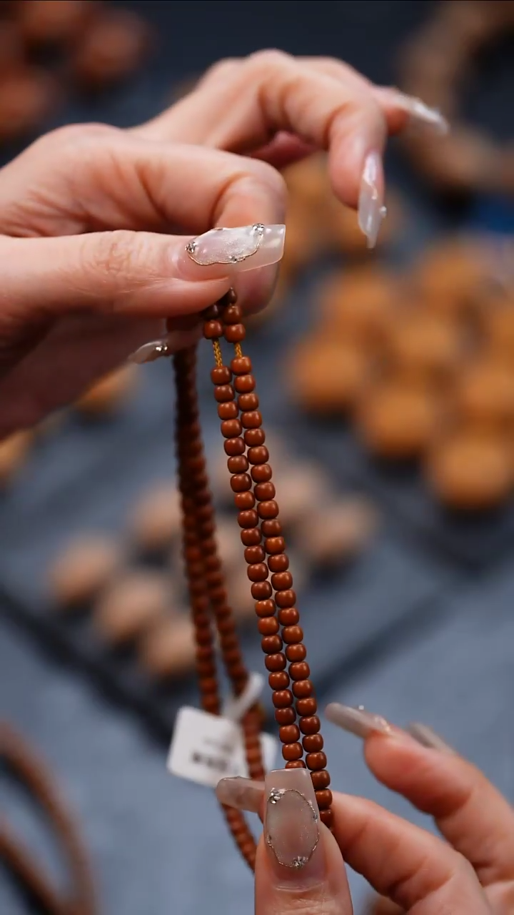 手串橄榄核风*大橄榄核