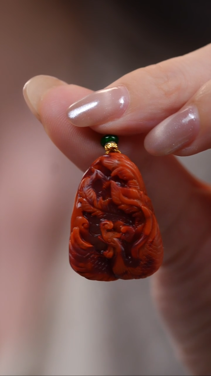 颈饰未镶嵌南红玛瑙K**?6