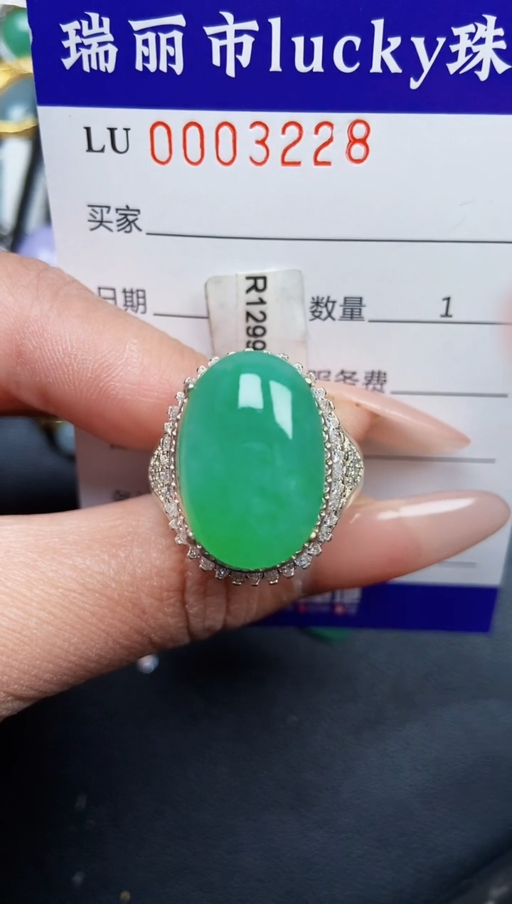 【闪购商品】翡翠颈饰未镶嵌铜托3228