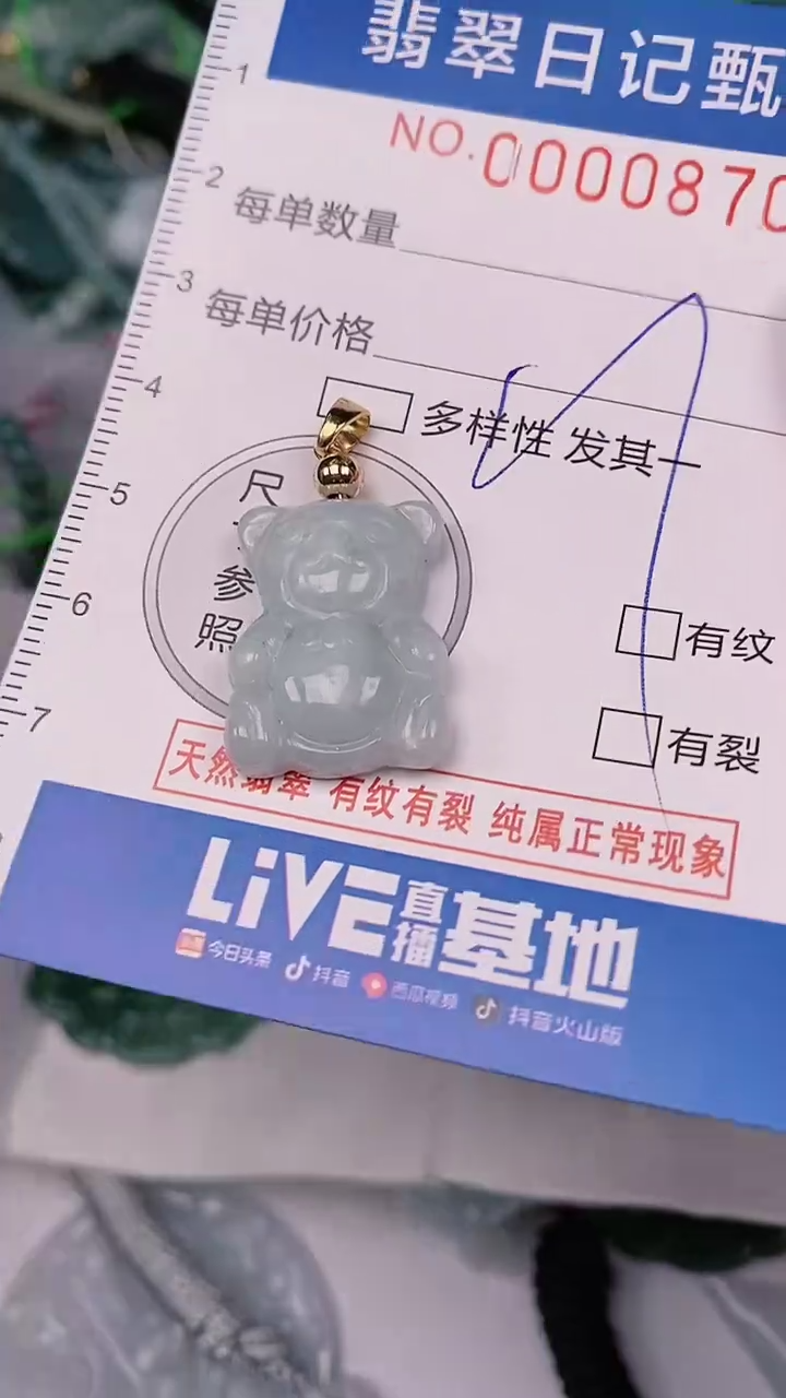 【闪购商品】翡翠颈饰未镶嵌00000870