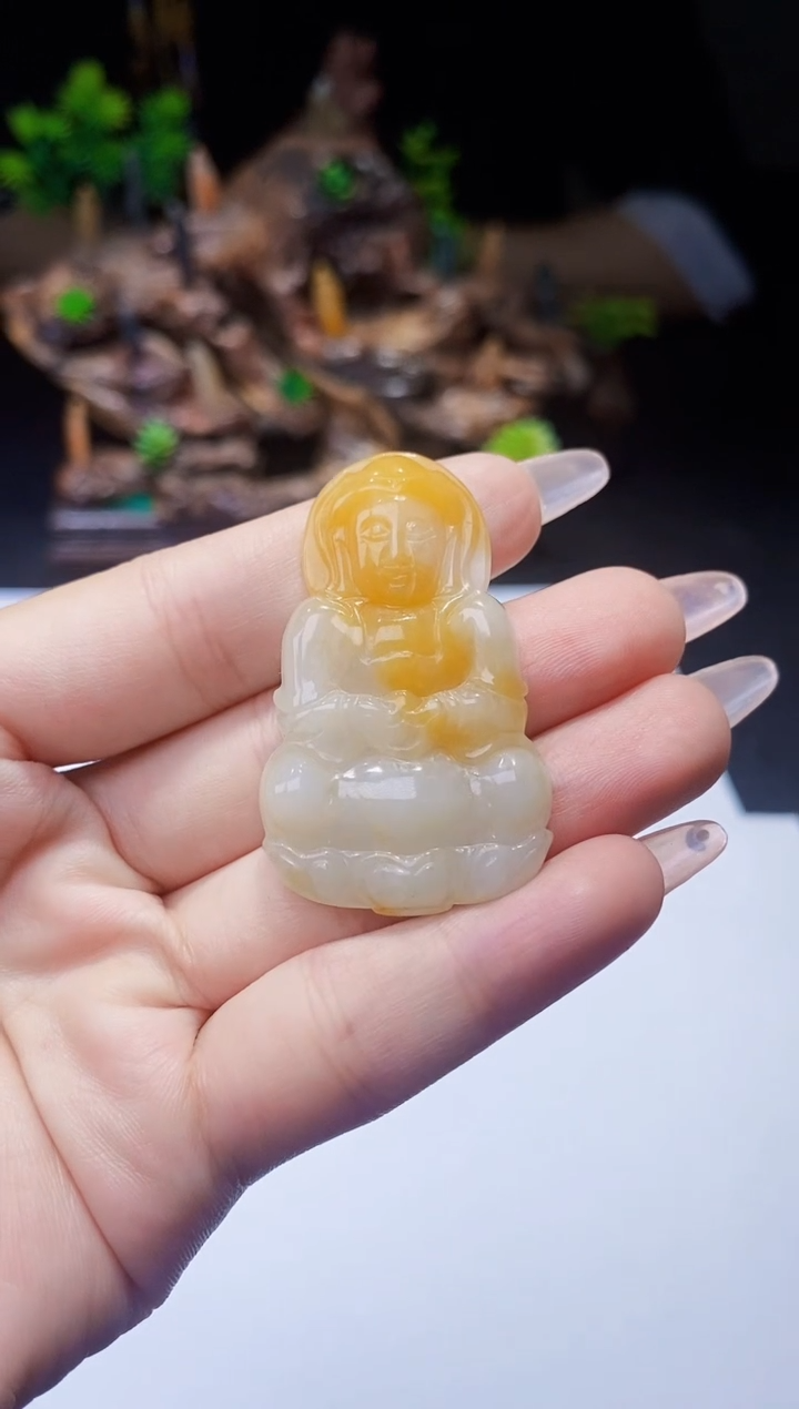 【闪购商品】翡翠未镶嵌颈饰翡翠A货